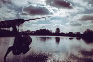 Muskie fishing on the lake
