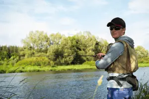 Man fishing